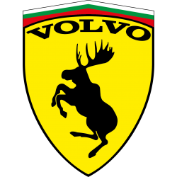 Stickers Volvo Prancing Moose