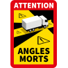 Stickers Officiel Angle Mort