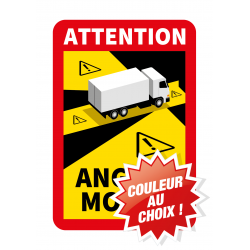 STICKERS ANGLE MORT PERSONNALISE