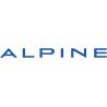 Stickers logo ALPINE Bleu