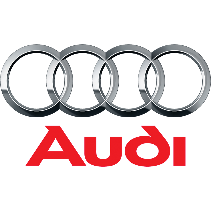 Stickers logo Audi Couleur