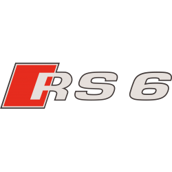 Stickers audi RS6