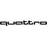 Logo Audi quattro