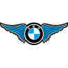 Stickers Logo BMW ailes