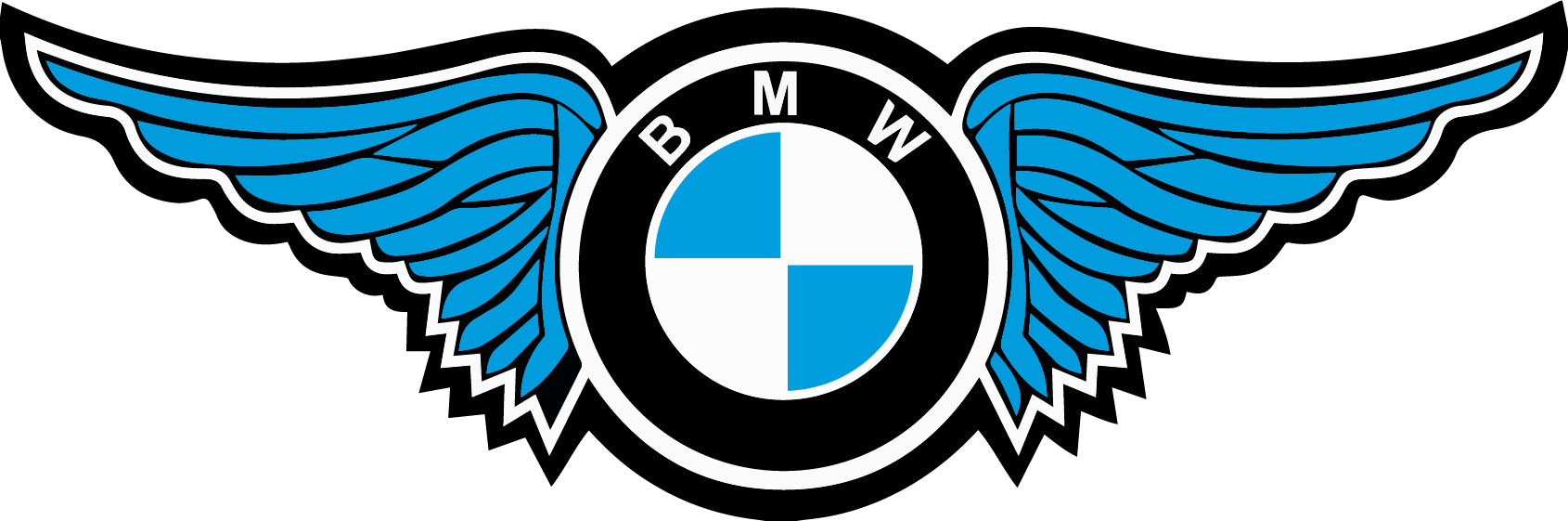 Stickers logo BMW couleurs - Expédiés en seulement 48H.
