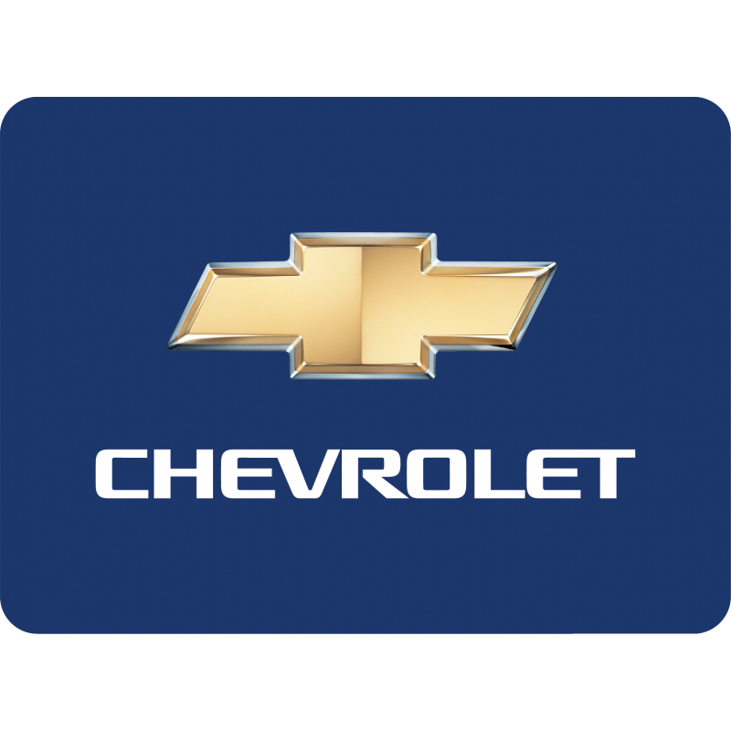 Stickers Chevrolet Rectangulaire