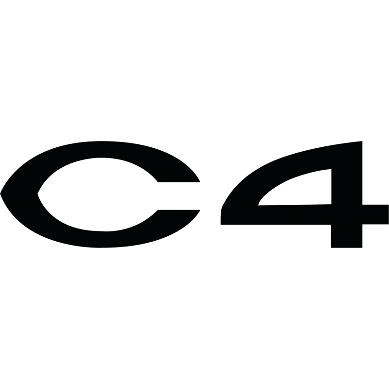 Stickers Logo Citroen C4