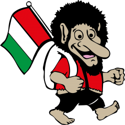 stickers troll drapeau Italie