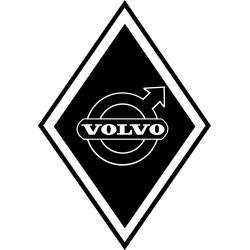 Stickers Losange Volvo Classic