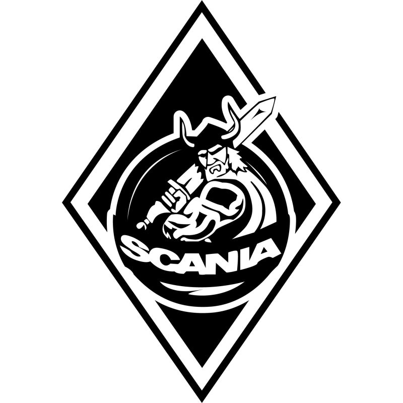 Stickers Losanges Scania viking