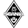 Stickers Losanges Scania v8 original