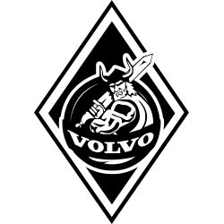Stickers Losanges Volvo viking