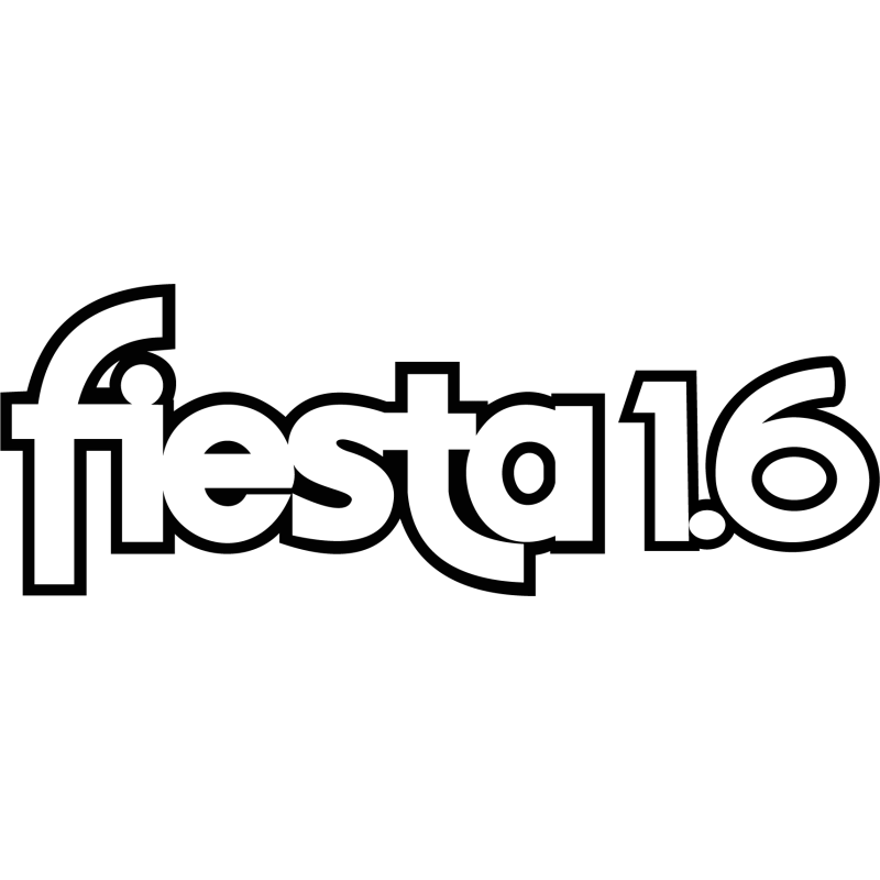 Stickers Fiesta 1.6