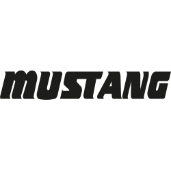 Stickers Ford Mustang écriture