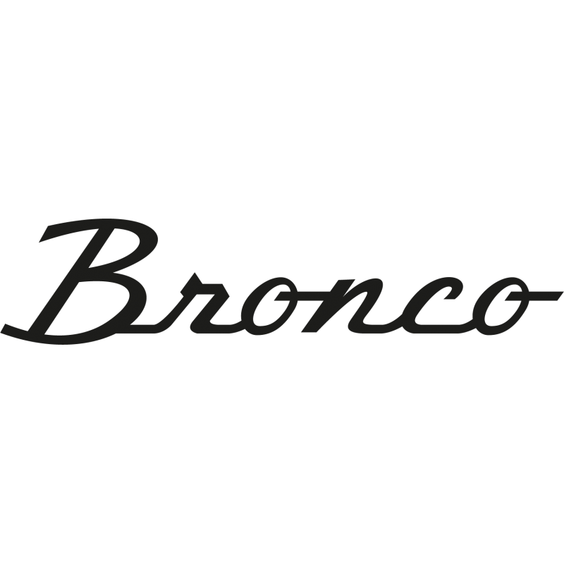 Stickers Ford Bronco