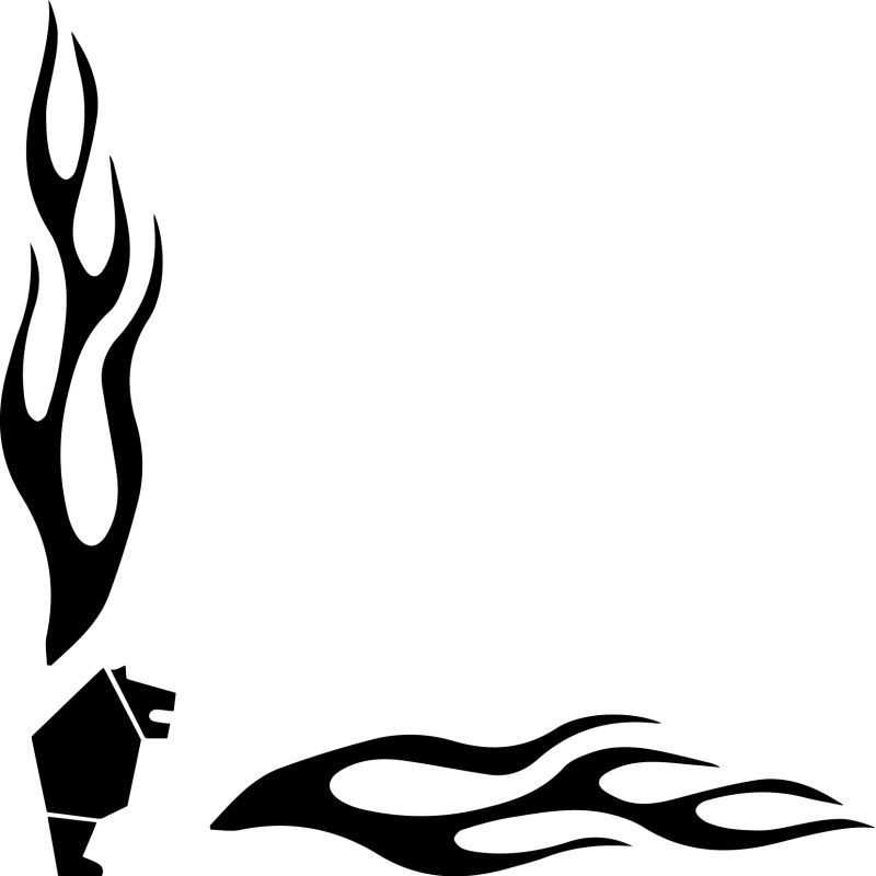 Flamme Angle Logo MAN Lion