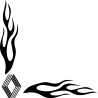 Flamme Angle Logo Renault Ancien