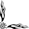 Flamme Angle Logo DAF