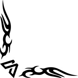 Stickers Tribal Angle Logo MAGIRUS