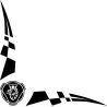 Damier Angle logo Scania Griffon