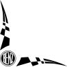Damier Angle Logo Benz