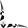 Damier Angle Logo Renault