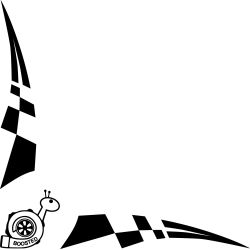 Damier Angle Logo Escargot Turbo