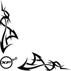 Tribal Angle Logo DAF XF