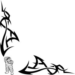 Tribal Angle Logo Michelin 2