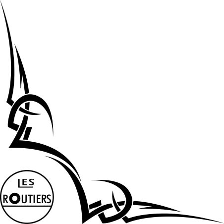 Tribal Angle Logo Les routiers