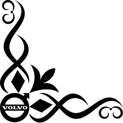 Stickers décoratif Logo Volvo Simple