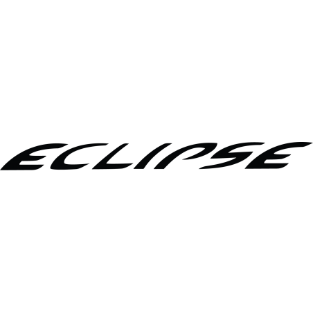 Stickers Mitsubishi Eclipse lettrage