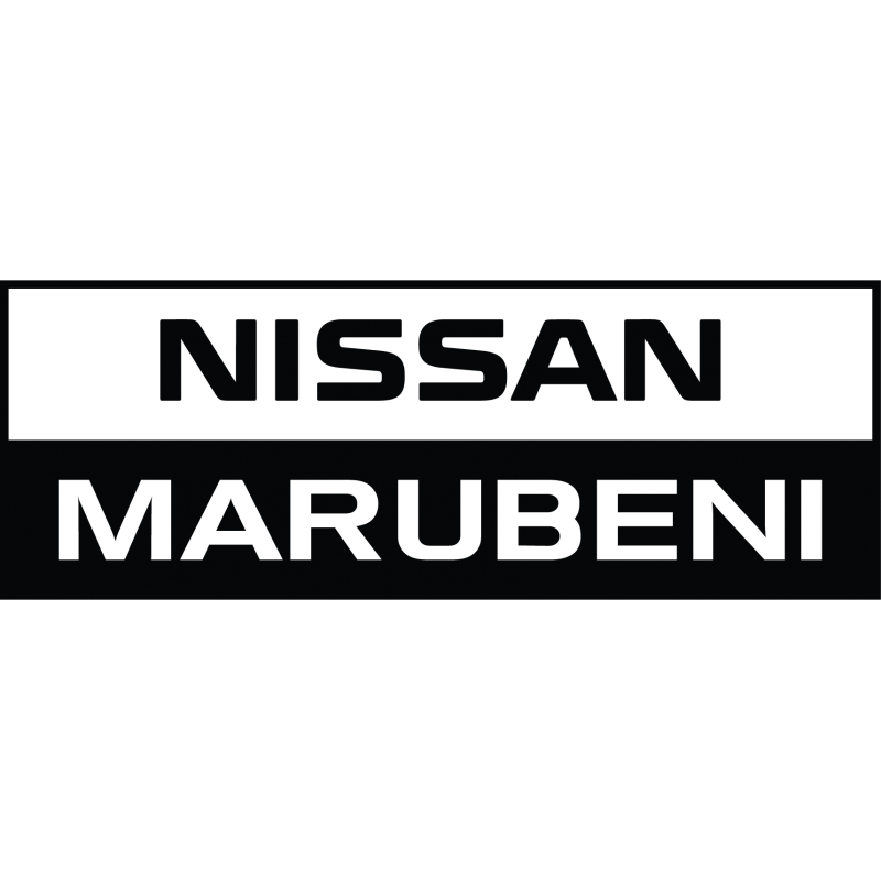 Stickers Nissan Marubeni