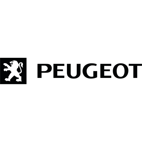 Stickers Peugeot + logo
