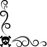 Décors Arabesque Logo Skull Crane