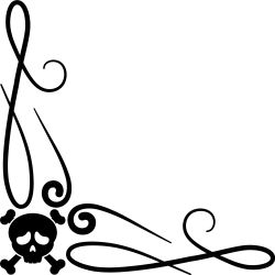 Décors Stripes Logo Skull Crane