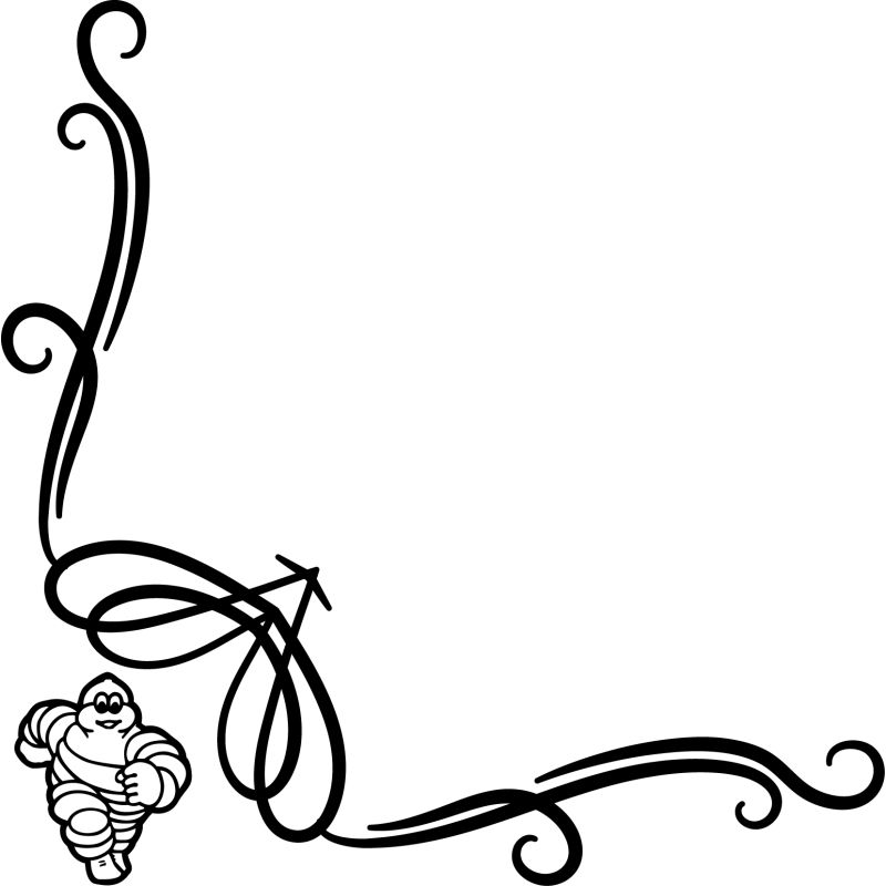Décors Floral Logo Michelin