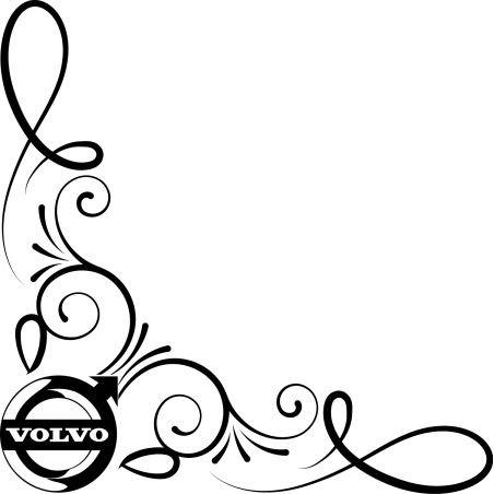 Décors Floral Logo Volvo