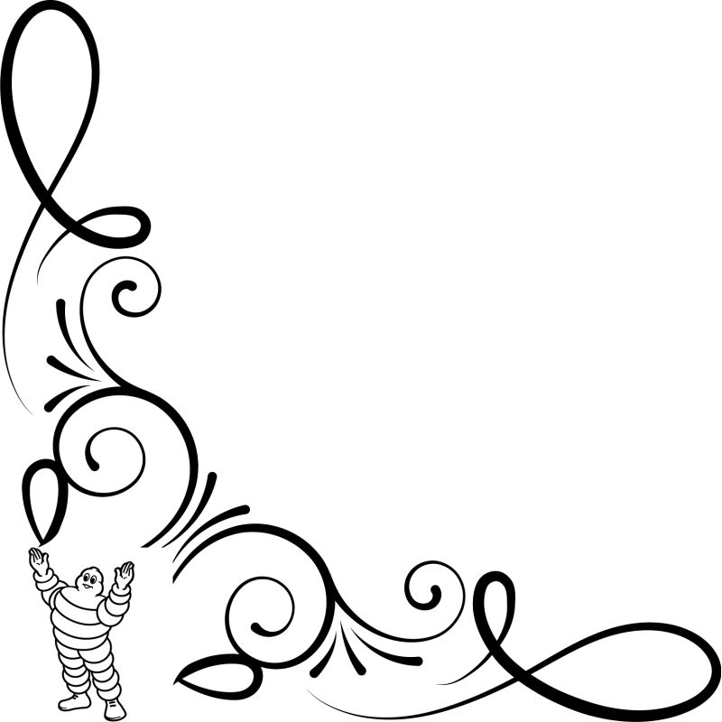 Décors Floral Logo Michelin Gagnant