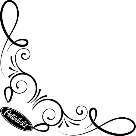 Décors Floral Logo Peterbilt