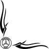 Stickers Décoratif Logo Mercedes Benz