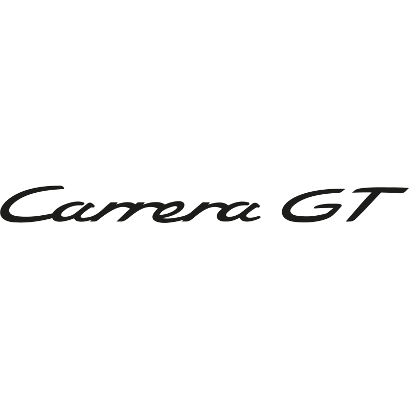 Stickers Porsche Carrera GT