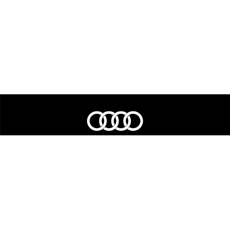 Stickers Bande Pare-soleil logo Audi