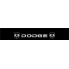 Stickers Bande Pare-soleil Dodge + logo