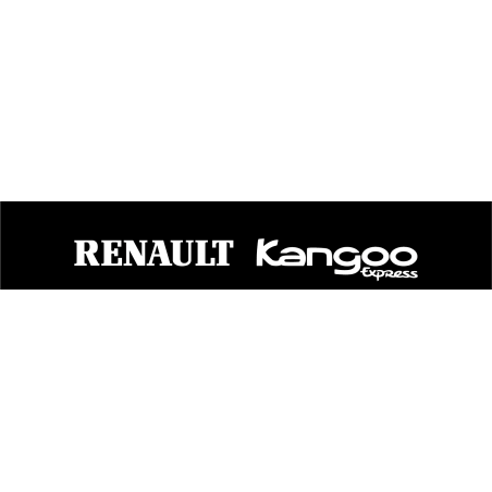 Stickers Bande Pare-soleil Renault kangoo express