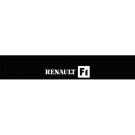 Stickers Bande Pare-soleil Renault F1