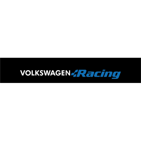 Stickers Bande Pare-soleil Volkswagen Racing