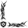 Décors Vitre Tribal logo scania