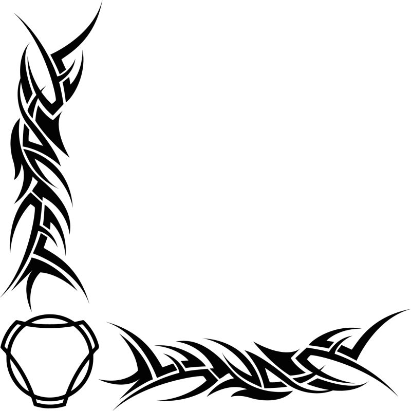 Décors Vitre Tribal logo scania classic vide