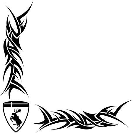 Décors Vitre Tribal Logo Volvo Elan Drapeau